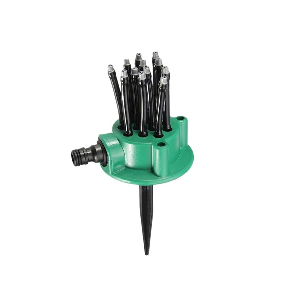 Bigbibi 1Pc 360° Rotating Multi-Head Garden Sprinkler - Automatic Watering System For Lawn, Yard, And Plant Irrigation(1Pc)