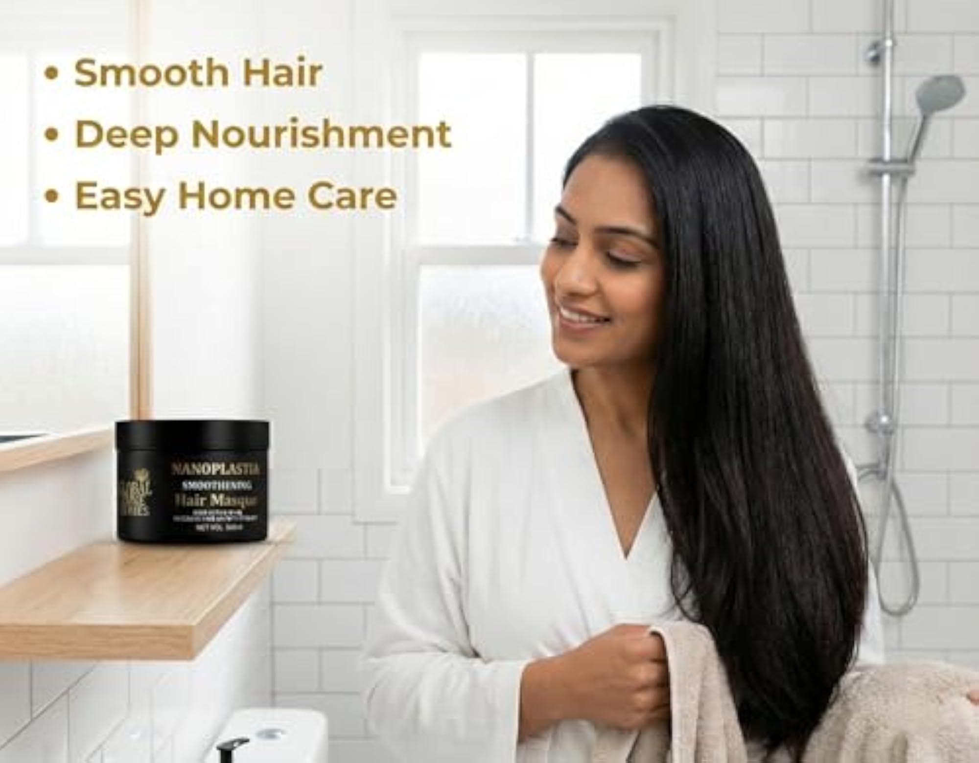 Nanoplastia Smoothening Masque, Intensive Hair Growth Therapy