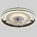 140W LED cichy wentylator sufitowy Inteligentny kryty półpodtynkowy wentylator sufitowy o niskim profilu z lekkim sufitem (światło wentylatora sufitowego)