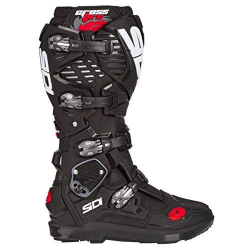 Sidi Crossfire 3 SRS Stivali da Moto, Nero, 42