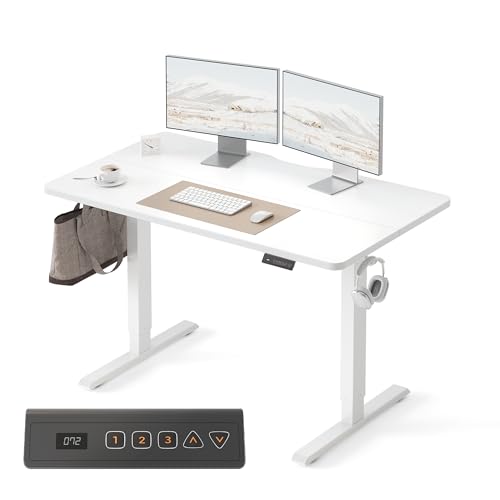 fezibo 電動昇降デスク　120cm×60cm Amazon | FEZIBO 電動 昇降式デスク スタンディングデスク 幅100cm