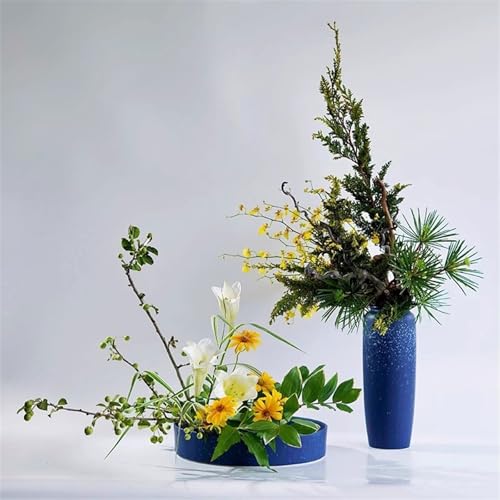 Soucoupe à fleurs ronde en céramique moderne pour table
