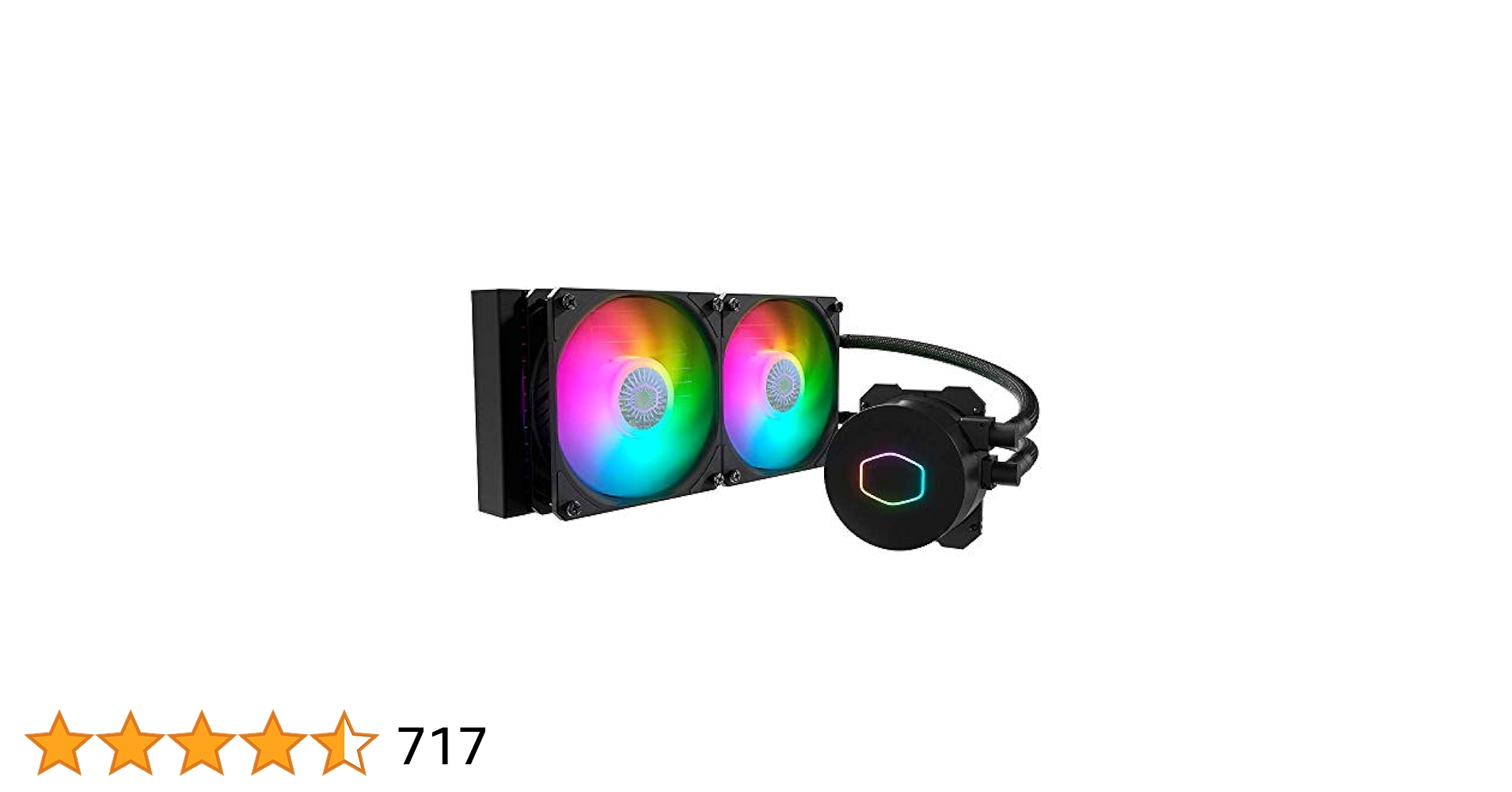 【新品 未使用】Cooler Master ML240L V2 RGB Amazon | Cooler Master MasterLiquid ML240L RGB 水冷CPU