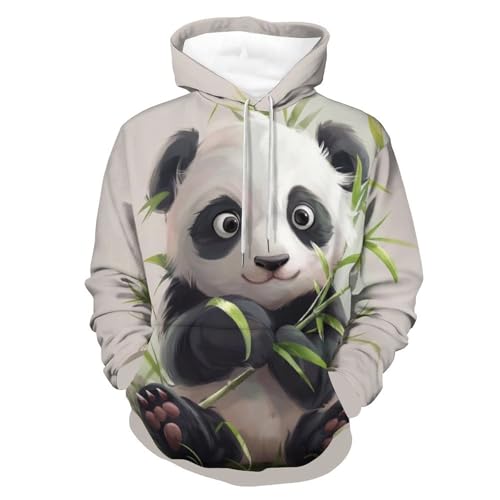 Panda Sweat à Capuche chaud et confortable contre le froid