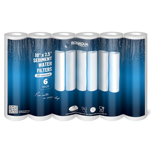 Ronaqua 20 Micron Sediment Water Filter Cartridge 10