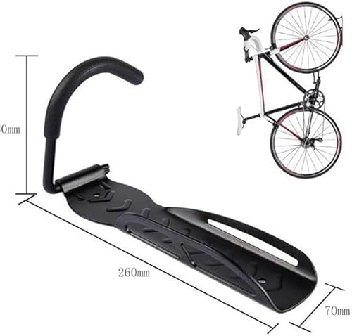 Kit 2 Suporte de Parede para Bicicletas, Cabides de Bicicleta para Garagem, Gancho Vertical para Arm