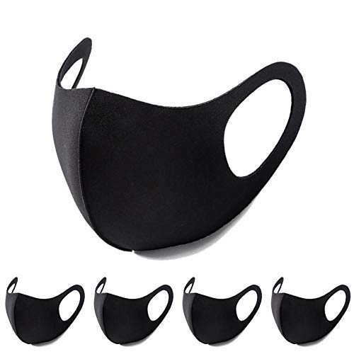 5 PCS Máscara de Pó Desportivo Executando Máscara de Máscara de Carbono à Prova de pó de pó Ensaio M