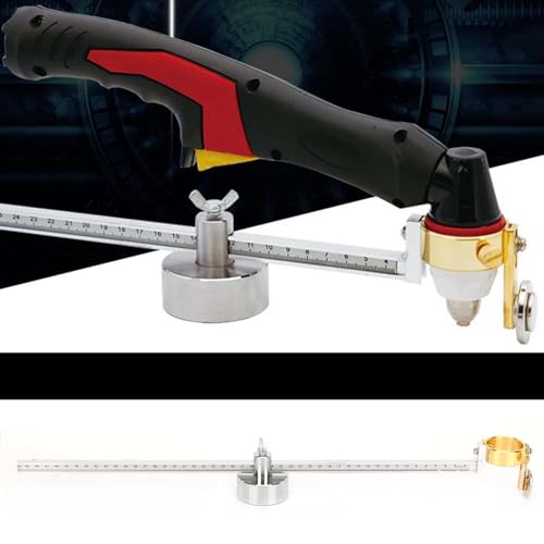 ,Plasma Cutter Guide,Magnet Roller,Circinus Roller Guide Wheel, Cutting Diameter 10-100cm Plasma Cutter Circle Guide Cutting Roller Magnetic Guide Wheel for P80 by GOTOTOP - Used condition - Image 5