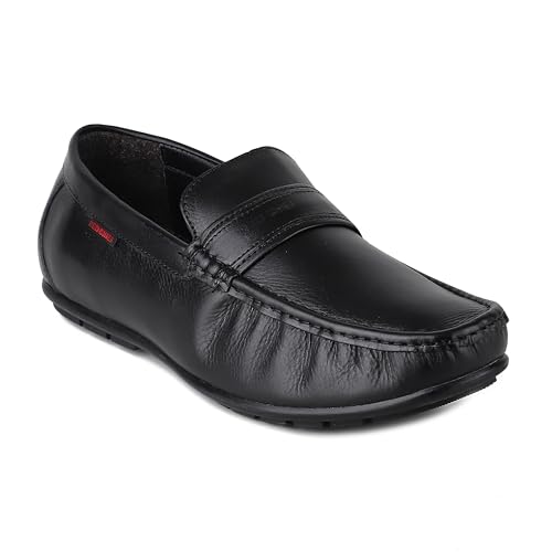 Image of Red Chief Genuine Leather Formal Loafers for Men | Elegant & Comfortable Slip-On Shoes | RC3746