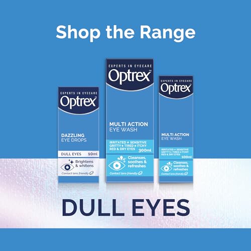 Optrex Dazzling Eye Drops, Brightens & revives, Dull Eyes, 10ml, Brighter and Dazzling Eyes, Instant Results, Easy to Apply - Image 6
