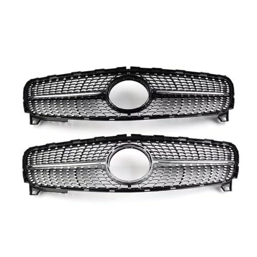 Grille calandre supérieure argent haut de gamme pour Benz W176 2016-2018