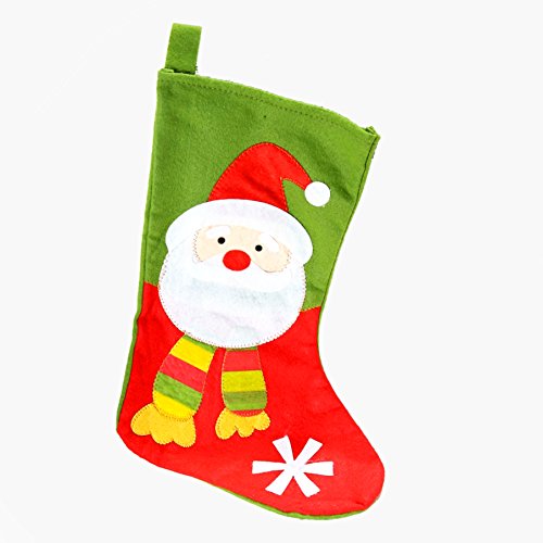Elite Holiday Products 18” Christmas Stockings 3 Pcs (Felt) Santa, Reindeer & Snowman #TOP2