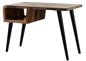 Massivmoebel24 Sixties Schreibtisch aus Massivholz #104