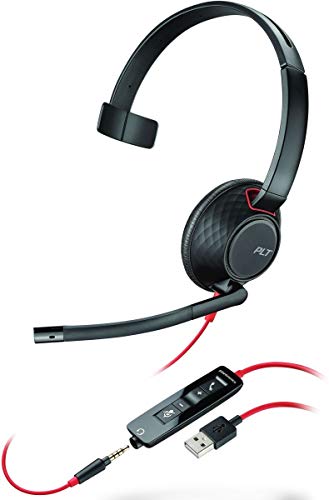 Headset/Kopfhörer Blackwire C5210 monaural mit USB-A & 3,5 mm Klinke
