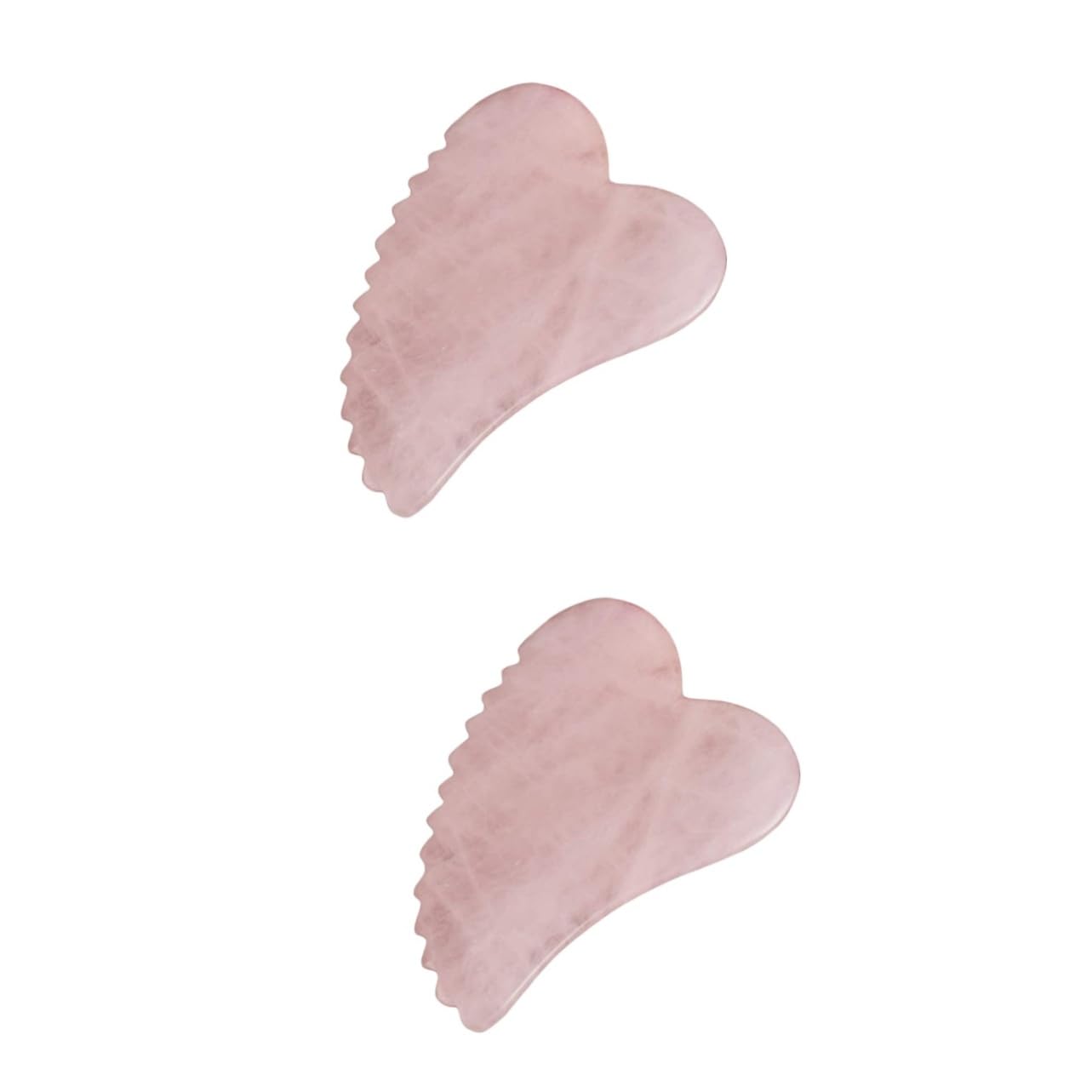 MAGICLULU 2piezas Placa De Masaje De Jade Rosa Herramienta De Para Cuidado Gua Multifuncional Para Masaje Facial y