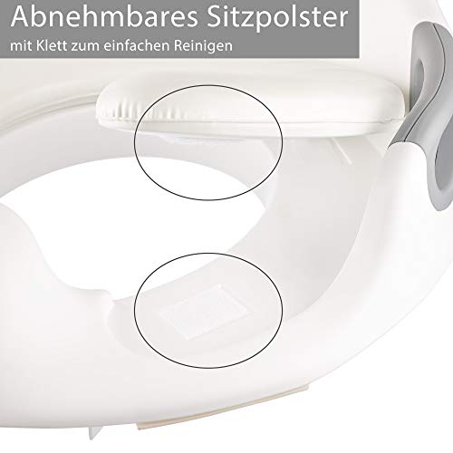 roynoy Toiletbril voor kinderen, wc-bril voor kinderen, zitverkleiner met handvat voor toilet, toilettrainer, wc… - Afbeelding 4