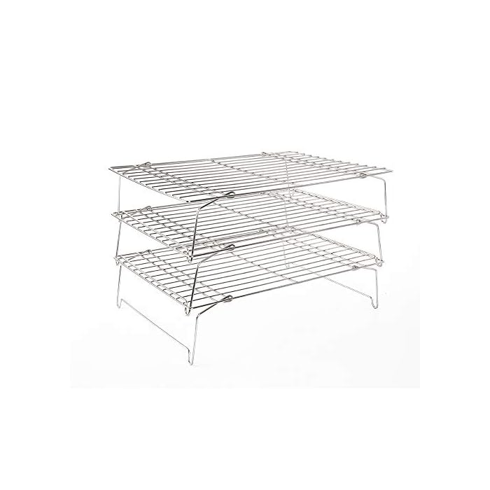 Buy Flagship Cookies Cooling Rack Baking Rack Set of 3, 304 Stainless