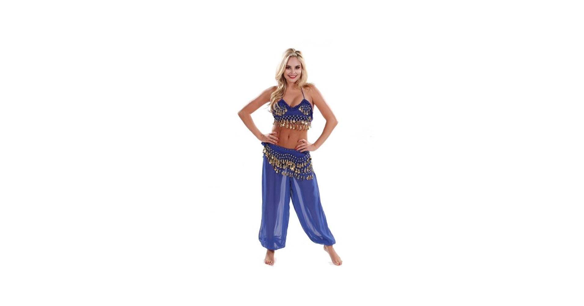 Amazon.com: BellyDancing Halloween Costume Set | Harem Pants