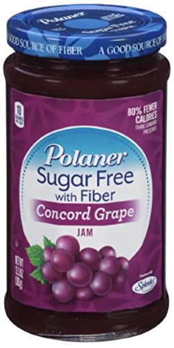 Polaner Concord Grape, Sugar Free With Fiber Preserves, 13.5oz