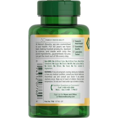 Nature'S Bounty 7760 L-Arginine, Supports Blood Flow And Vascular Function thumb #4
