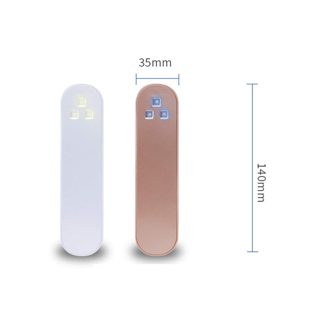 Light Desinfección portátil de Mano Stick uvc lámpara de esterilización Ultravioleta esterilizador doméstico portátil LED Ultravioleta Profundo 3.5 * 14cm