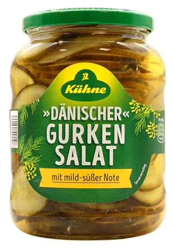 Kühne Dänischer Gurkensalat, 6er Pack (6 x 360g)