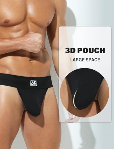 Arjen Kroos Jock Strap-Free Back for Men Thong Dual Pouch Underwear Jockstraps Modal Athletic Supporter4