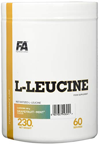 Preisvergleich Produktbild FITNESS AUTHORITY L-Leucine Grejpfruit-Mint, 230 g