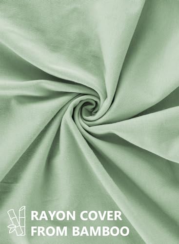 Meiz Pregnancy Pillow Cover, Rayon Cover From Bamboo, U Shaped Pregnancy Pillow Cover, Cooling Maternity Pillow Cover For 55 Inch X 31 Inch Pregnancy Pillows thumb #6