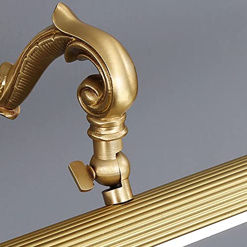Image of Aiwen LED Vanity Light Fixture 9W 22.04 inch Bath Vanity Lights with PC Lamp Shade Retro Artwork Picture Lighs Wall Sconces for Dressing Bathroom Lighting Soft White 3000k