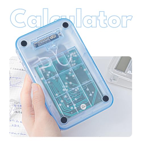 Calculatrice avec Boutons Flexibles esthétiques colorés, Appareil mathématique Multifonctionnel pour étudiants, examens Professionnels, Utilisation de Bureau – vue 5