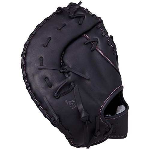 アシックス(asics) ソフトボール用 RH ファーストミット ダイブ ブラック 3121A752 2枚目