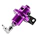 Auto Dynasty 160psi Adjustable Aluminum Fuel Pressure Regulator+Oil Filled Gauge (Purple)