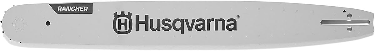Husqvarna 24 Inch Rancher Chainsaw Bar, 3/8" Pitch .050" Gauge, 84 Drive Links, Chainsaw Accessories for 455 Rancher and 460 Rancher Chainsaw,