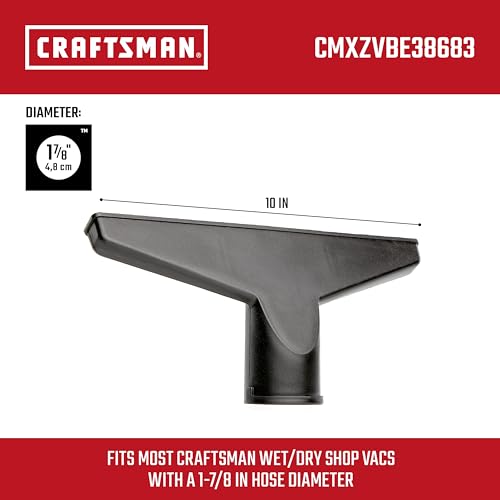 Craftsman CMXZVBE38683 1-7/8 in. Wet Nozzle Wet/Dry Vac Attachment for Shop Vacuums by CRAFTSMAN - Image 3
