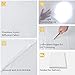 Selens 1 Yard x 67 Inch / 1M x 1.7M Diffusion Fabric, Nylon Silk White Seamless Light Modifier for Photography Lighting, Softbox and Light Tents