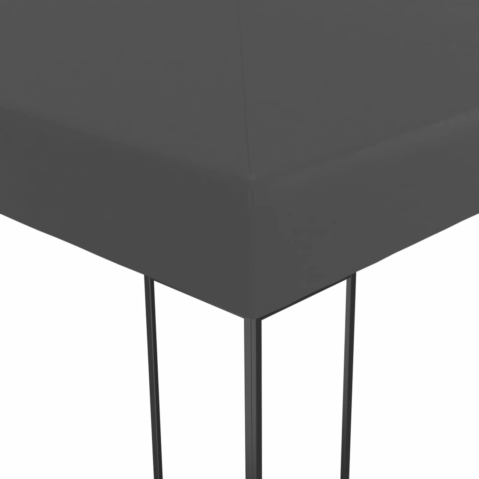 Gartenpavillon, Pop-Up Partyzelt, Festzelt, Pavillon, Garden Decoration, Canopy Tent, Lagerzelt, Pavillon, 3x6 m Anthrazit