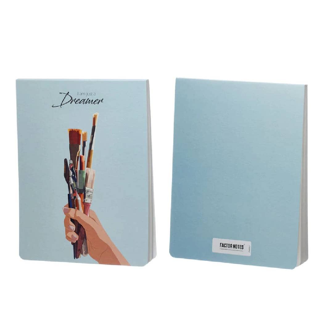 Factor Notes Sketchbook: A4 Sized, Textured Fine Grain Medium Surface 160 GSM (Dreamer)