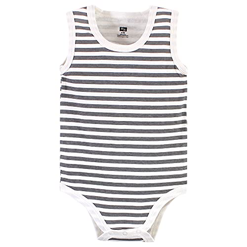 Image of Hudson Baby Unisex Baby Cotton Sleeveless Bodysuits