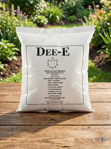Image of DEE-E Diatomaceous Earth Powder | 100% Pure Natural Organic | Indoor Outdoor Pest Control Soil Amendment Deodorizer Cleaning Agent | (1 kg, Pack of 1)