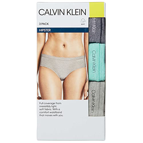Image of Calvin Klein Womens 3 Pack Stretch Hipster