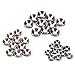 Countersunk Head Washers, 10Pcs M5 Gray Aluminum Alloy Anodized Countersunk Head Washers Gasket for Industrial Construction