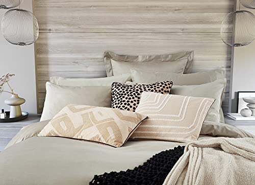 Nalu Nicole Scherzinger Koa Duvet Cover Linen, Cream, Single - Image 2