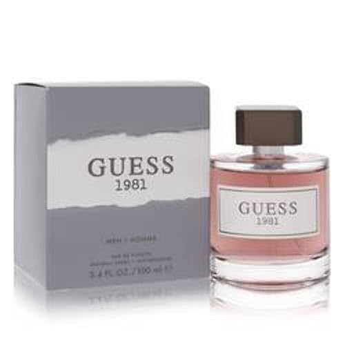 GUESS 1981 Eau De Toilette Colonia Spray para hombre, 3.4 onzas líquidas