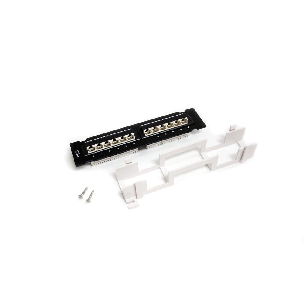 StarTech.com 12-port Patch Panel