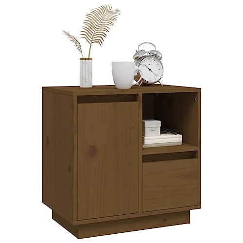 Table de chevet rustique lot de 2 pour chambre à coucher cocooning - 6