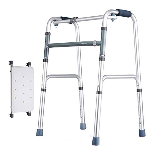 Déambulateur en aluminium pour personnes âgées cherchant confort et sécurité