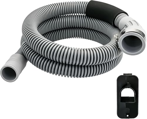 Upgrade DC97-18682D DC97-18682C Washer Drain Hose Compatible with Samsung Washing Machine WA45H7000AW/AA WA45T3400AP etc Replacement DC97-18682A DC97-18682B DC97-18682E DC67-00808A Drain Hose