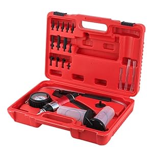 WiMas Bremsenentlüftungssatz Vakuumpumpe mit Adapter