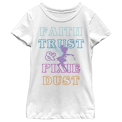 Disney Girl's Faith Trust & Pixie Dust T-Shirt